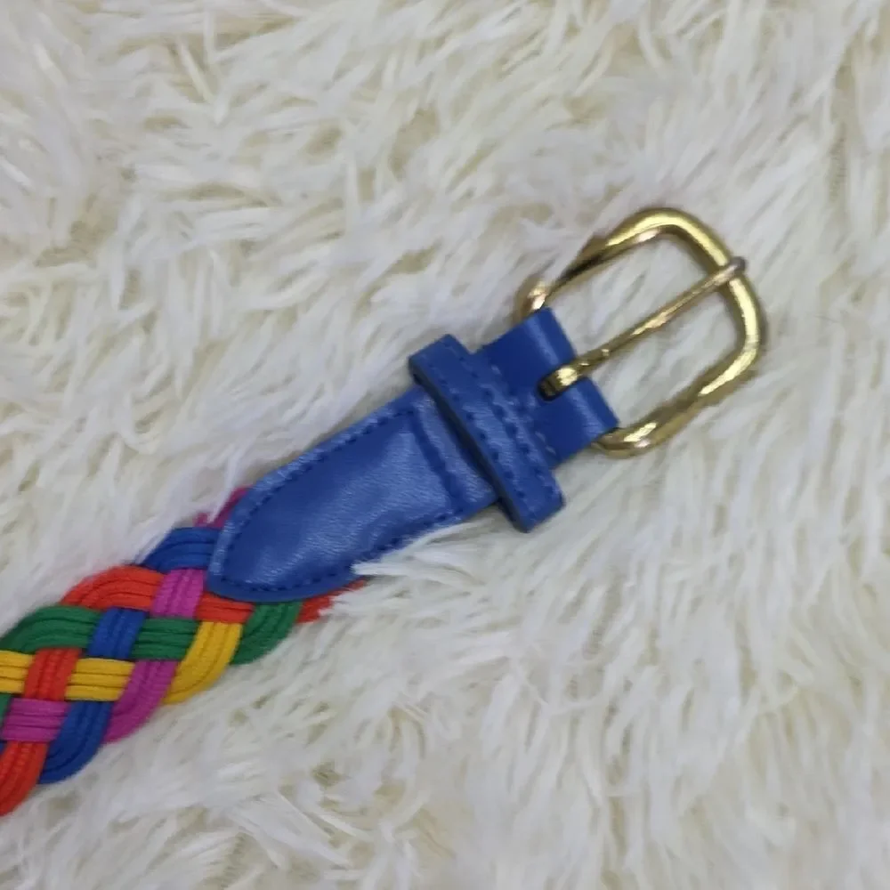 5 For $25 Colorful Braided Belt